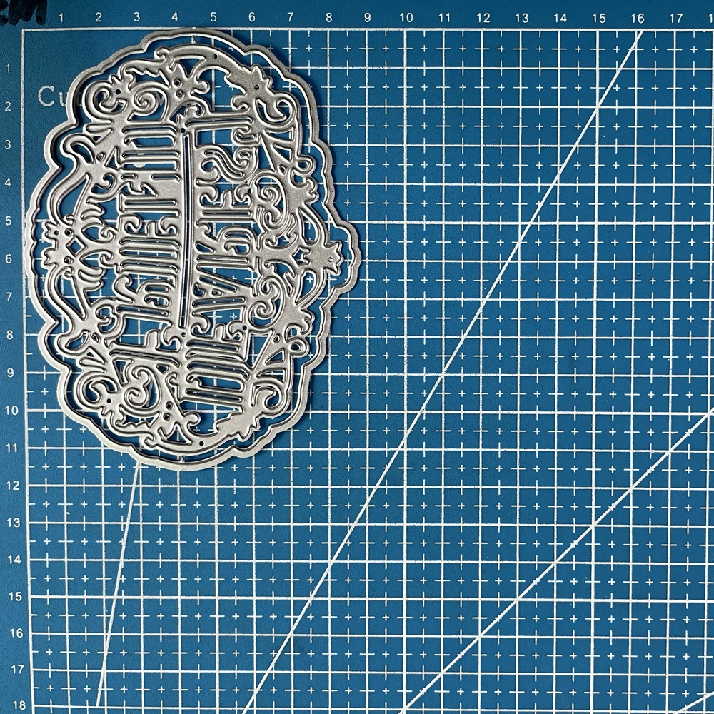 Металлические штампы Lucky Goddess дорогой друг сделай сам скрапбукинг фотоальбом