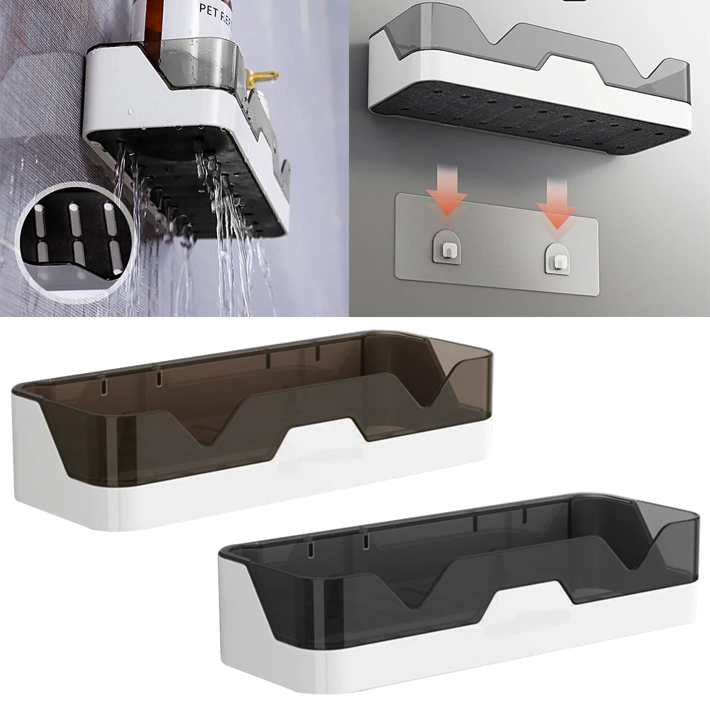 

Brand New High-quality Shelves Bathroom Kitchen No Punching Organizer Rack Plastic Replacement Shelf Thickened