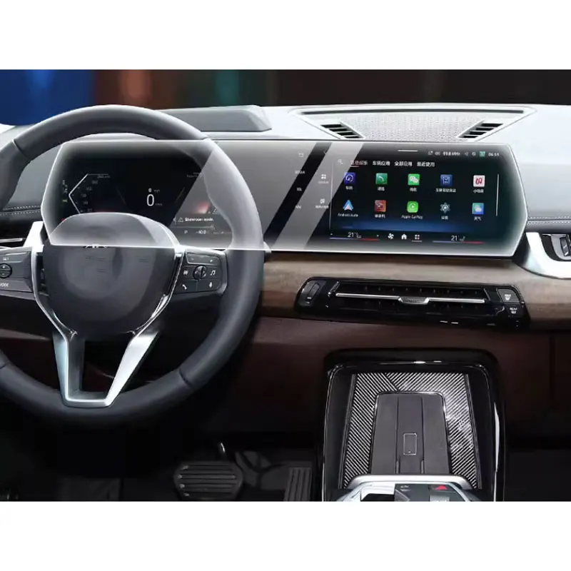 2023 для BMW U10 U11 X1 IX1 Автомобильная GPS-навигация телефон экран ТПУ пленка защита