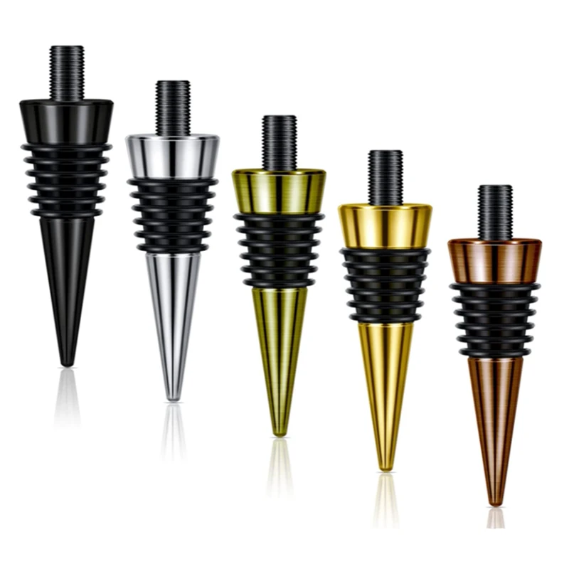 Blank Bottle Stopper Classic Bottle Stopper With Threaded Post Wine Stopper Insert Hardware For Wine Turning DIY Project