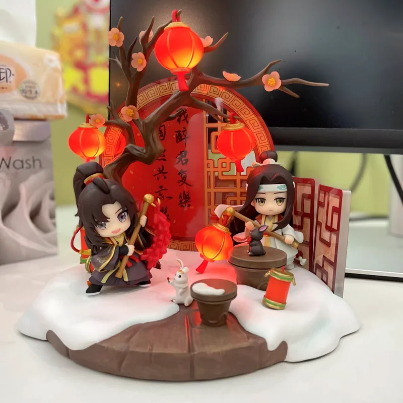 

Anime Mo Dao Zu Shi Figure Wei Wuxian Wangji Model Dolls Figurines Grandmaster Of Demonic Cultivation 3d Action Figures Toy Gift
