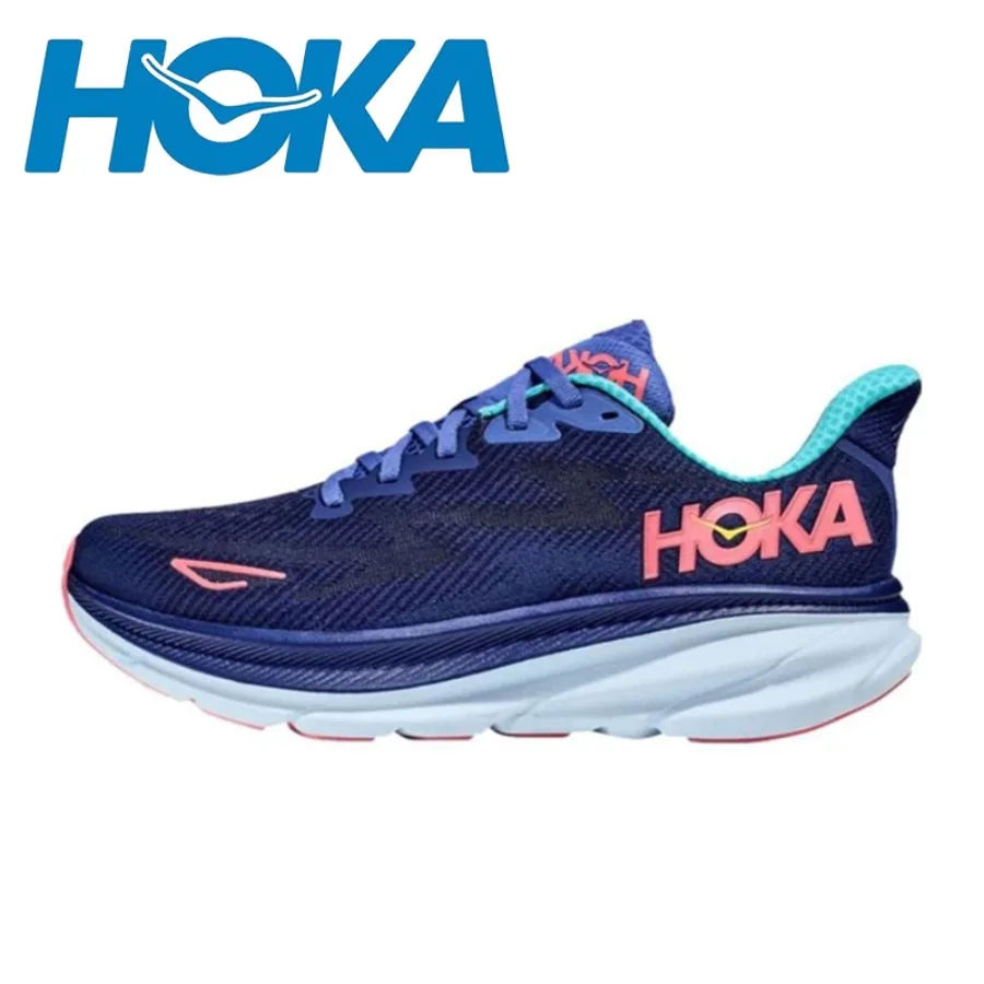 

2023 Original Hoka Clifton 9 Running Shoes Lightweight Cushioning Marathon Absorption Breathable Highway Trainer Sneakers