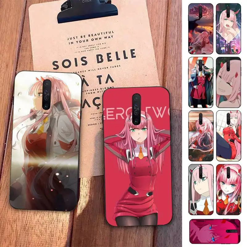 

Zero Two Darling in the FranXX Phone Case for Redmi 5 6 7 8 9 A 5plus K20 4X S2 GO 6 K30 pro
