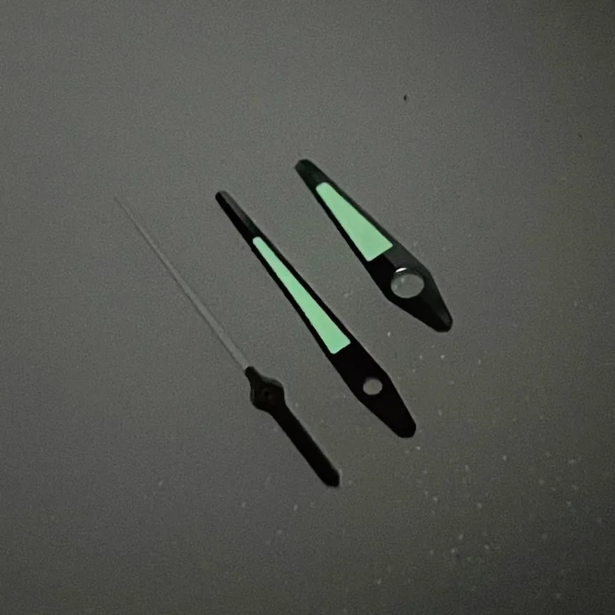Watch Accessories New Watch Hands Green Luminous Mechanical Diving Watch for NH35/NH36/NH38/4R35/4R36 Movements