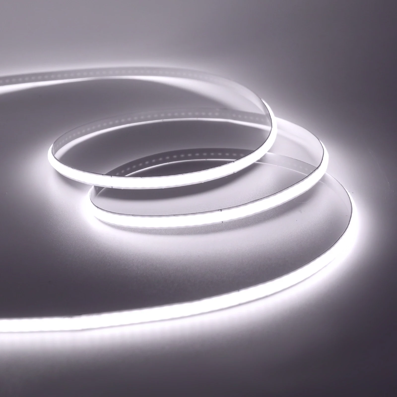 RGBCW Светодиодная лента COB 12В 320leds/м для подсветки телевизора