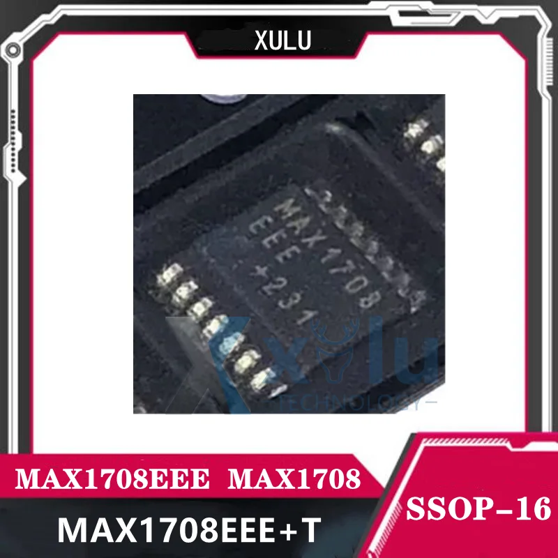 

MAX1708EEE + T MAX1708EEE MAX1708 SSOP-16 линейный дифференциальный Регулятор низкого напряжения DC/DC импульсный регулятор