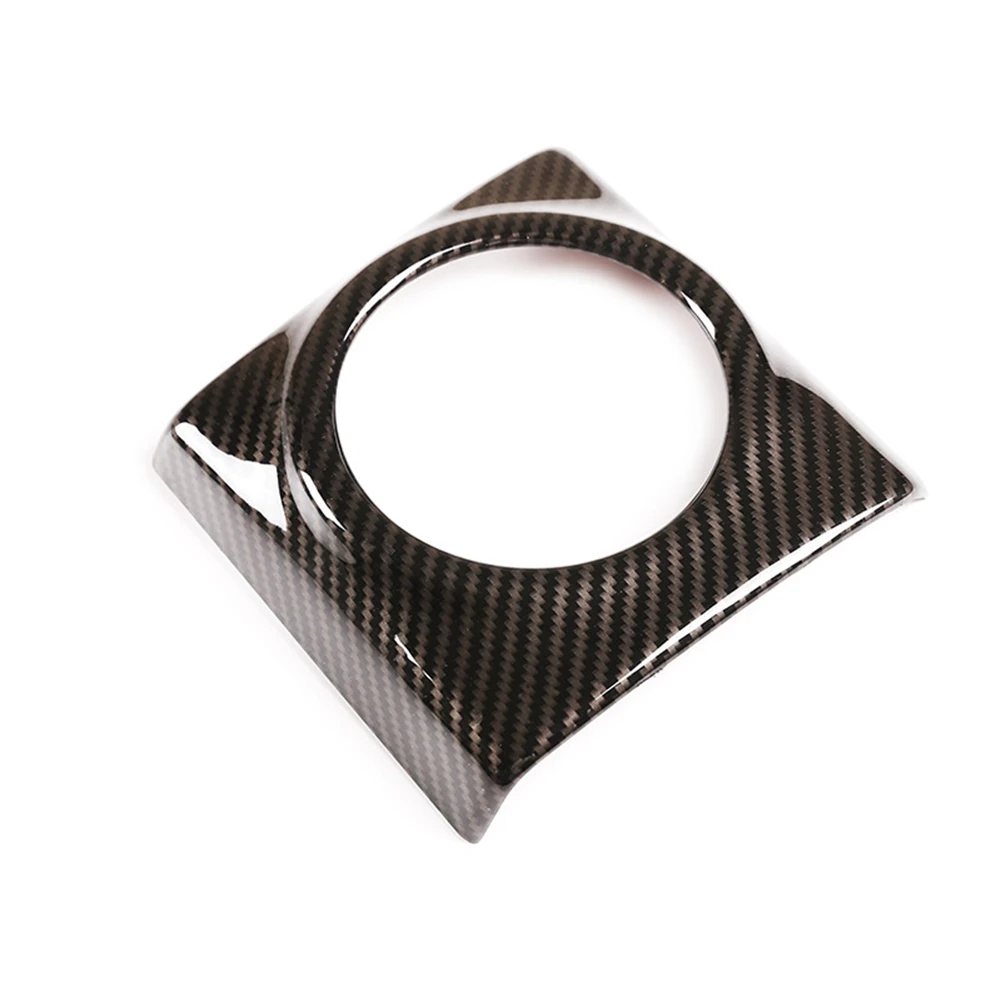 

Car Carbon Fiber Dashboard Driver Side Air Vent Housing Outlet Frame Decorative Cover Trim for Toyota Tundra 2014-2021