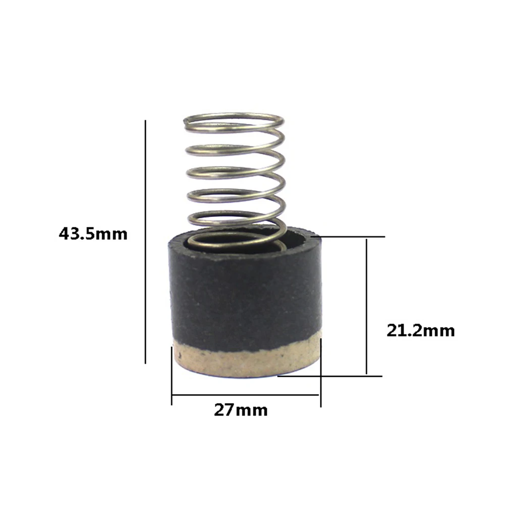 

For Air Compressor Seal Pad Spring Equipment Home 15/23/25/27mm Air Tools Rubber + Metal Spring Set 1 Set Durable