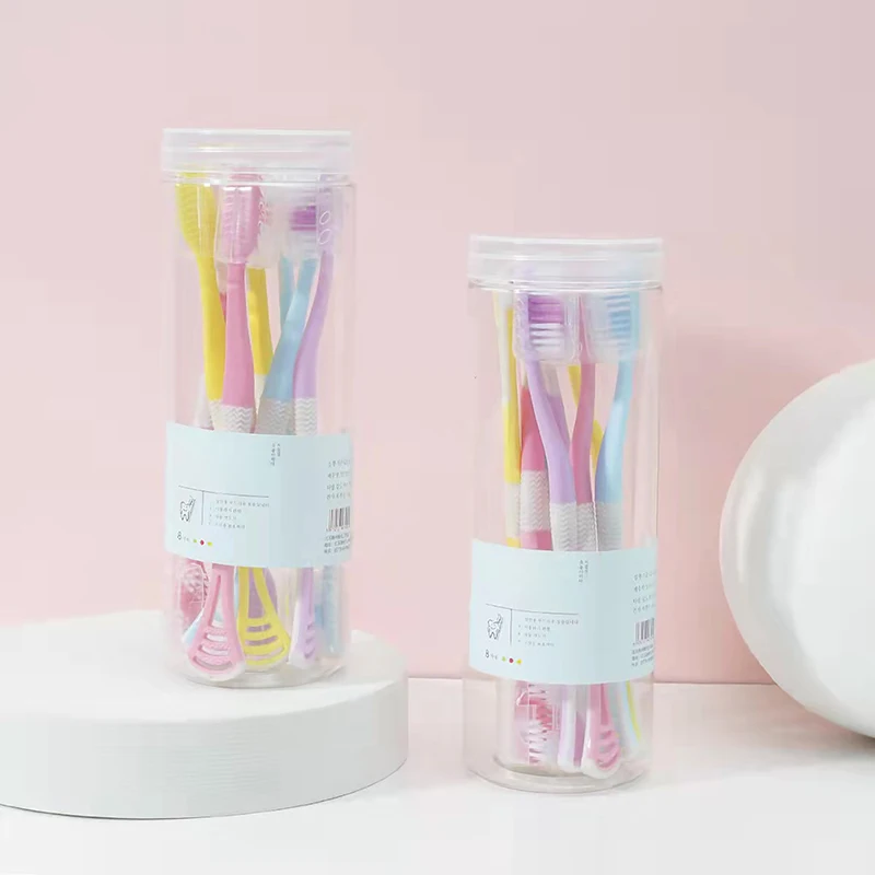 

8 шт., зубная щётка с мягкой щетиной для взрослых