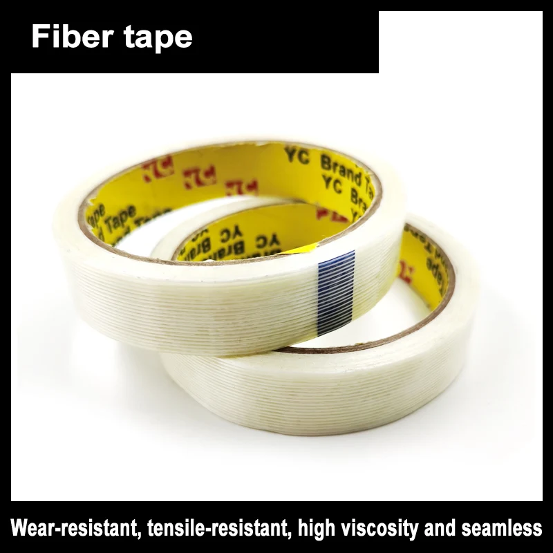 

25m Glass Fiber Adhesive Tape, Packaging Strip Fiber Adhesive Tape, Fiber Adhesive Tape 1.5cm Aircraft Model Fixed Wing