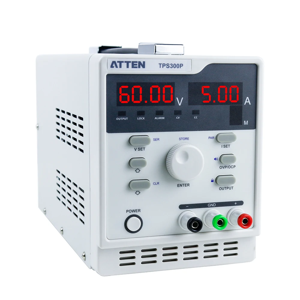 

ATTEN Single Channel Adjustable CNC Power Supply TPS300P (0~75V/0~10A)