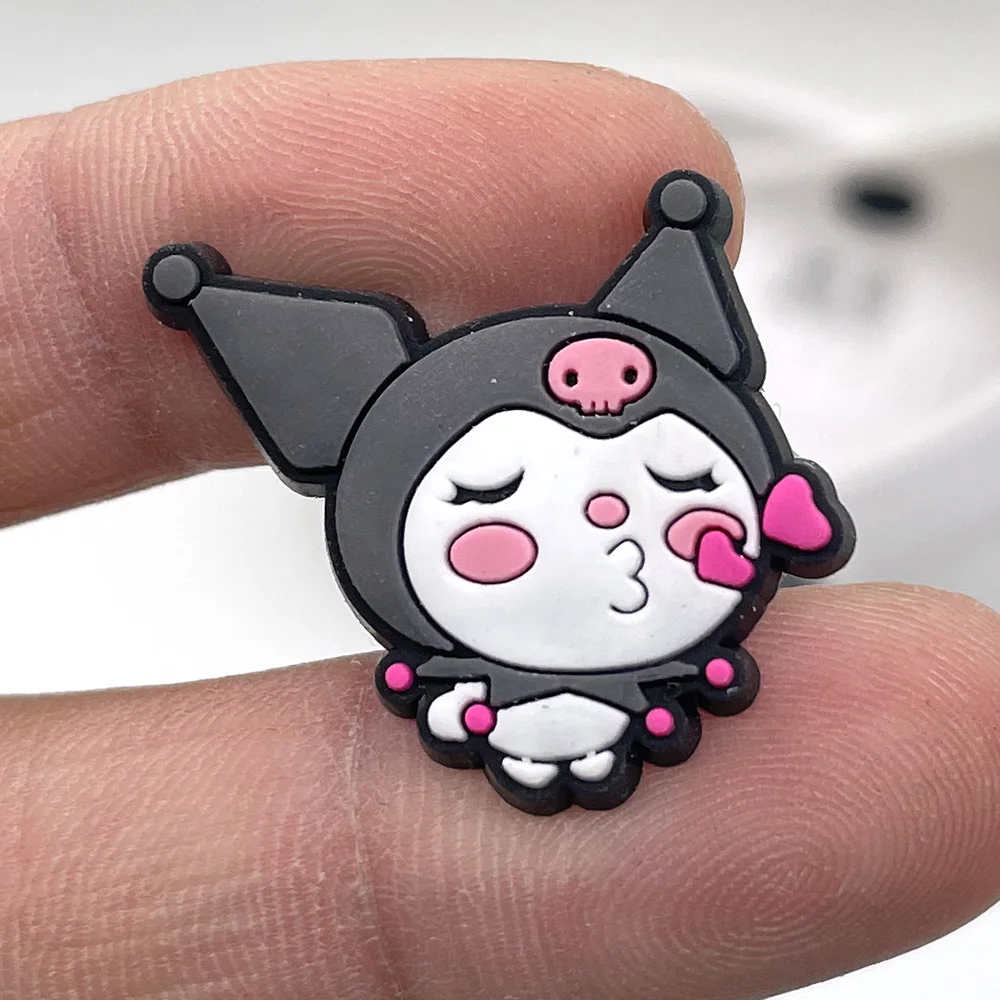 Cute 1pcs little devil Cartoon PVC Shoe Charms DIY Funny Accessories Fit croc clogs Decorate buckle girls kids Gifts jibz |
