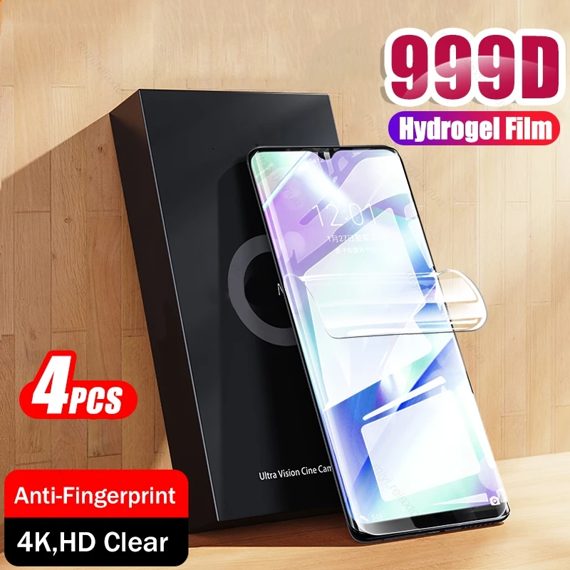 Мягкая Гидрогелевая пленка с полным покрытием 30000D для Realme C33 C 33 4G, защита экрана, не стекло на Realmi C33 Realmec33 RMX3624 6,5 дюйма, 4 шт.