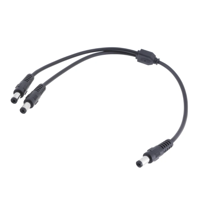 Кабель-разветвитель питания DC5521 30 см 18AWG папа на двойной папапа 5 5x2 1 мм 24BB