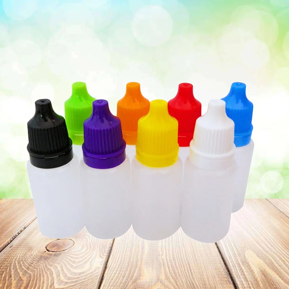 

8-Piece Safe DIY Nontoxic Practical Childproof 20ml Dropper Bottles Eye Dropper