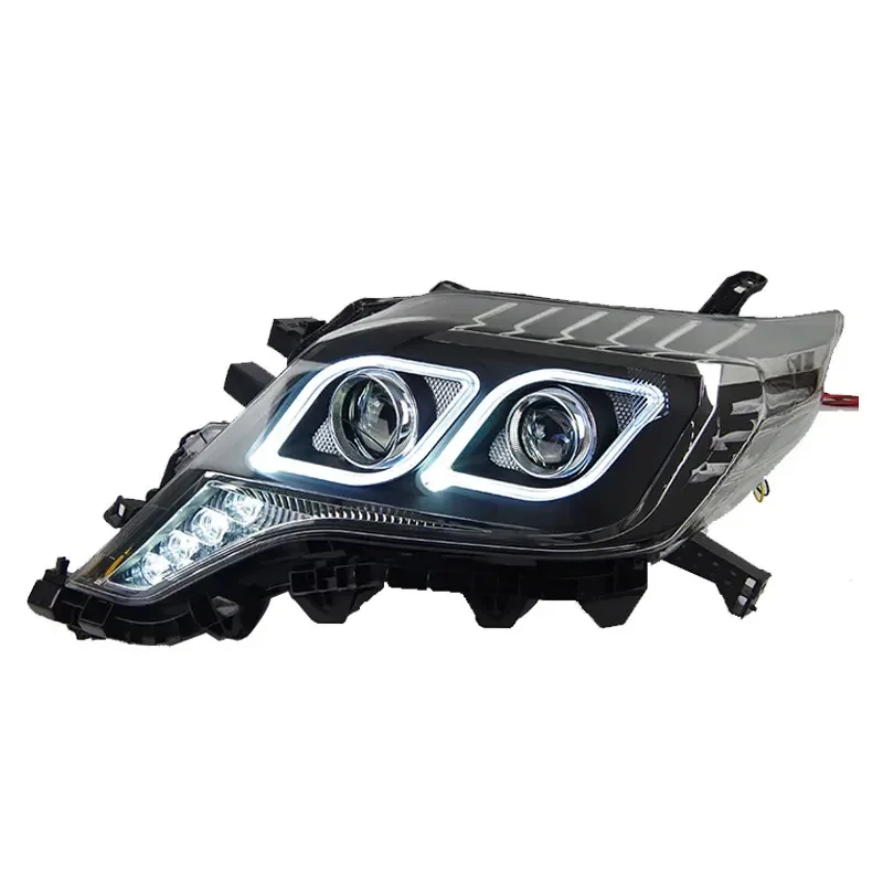 Фото Автомобильные фары для Toyota Prado 2013-2017 Авто автомобильные товары LED DRL Hella Xenon Lens Hella Hid H7 Prado LC150 Автомобильные аксессуары №5