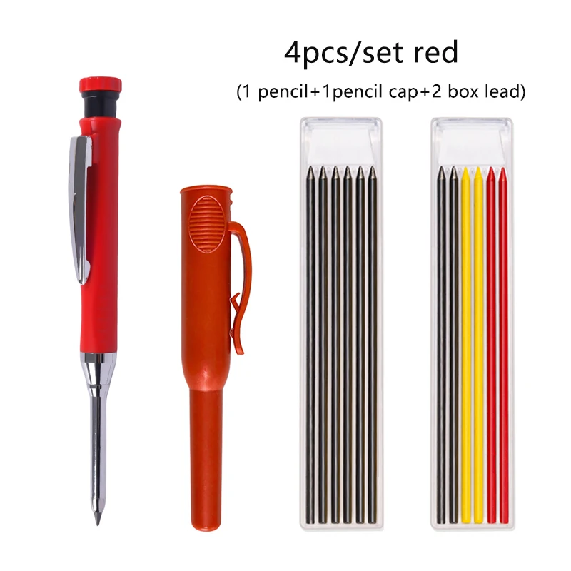 

Механический карандаш MROOFUL 2,8 мм 2B красный/черный/синий/оранжевый/зеленый/желтый