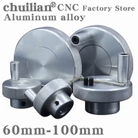 1pcs diameter 60mm 80mm aluminum alloy mini handwheel mechanical hand wheel automation equipment parts cnc lathe