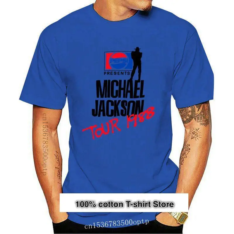 

VTG-Camiseta de Michael Jackson Bad Tour de los years 80, Camiseta с круглым вырезом, стиль оверсайз, американская Тала, 1988