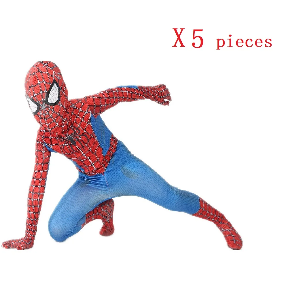 Осенняя версия костюмов Человека-паука детский и взрослый супергерой для