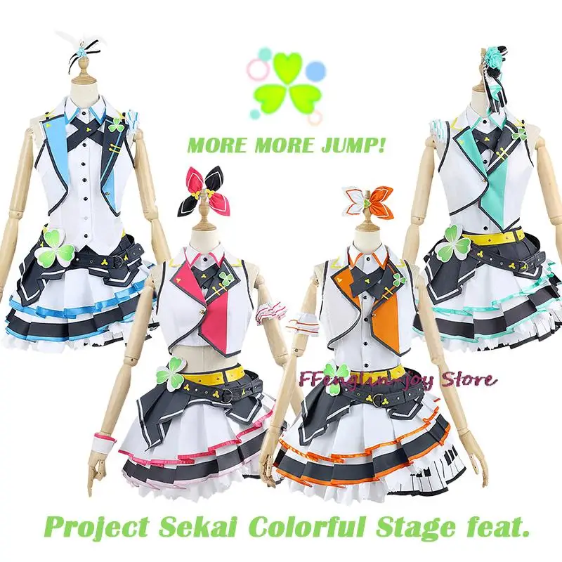 

Minori Hanasato Cosplay Project Sekai Colorful Stage Feat Momoi Airi Cosplay Costume Dresses Uniform Wig Suit Halloween Clothes