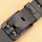 Ремень мужской из натуральной кожи, с пряжкой с язычком, 2022