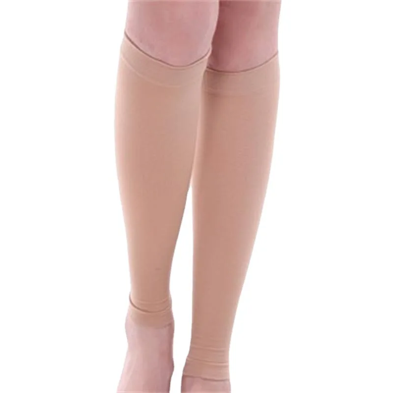 Cross border calf sock sleeves with high elasticity compression and shaping exercise protection,calf pressure socks