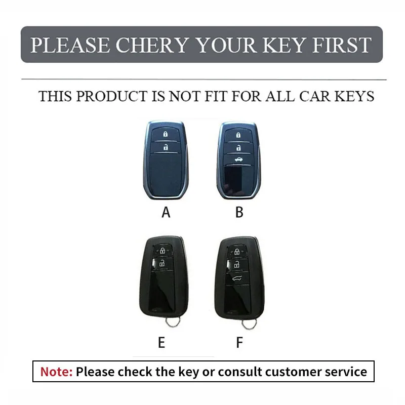 Фото Чехол-корпус для автомобильного ключа из сплава для Toyota C-HR, Prius, RAV 4, Camry, Corolla, Land Cruiser 200, Prado, Crown, TLK, Yaris Cross, Hilux №2
