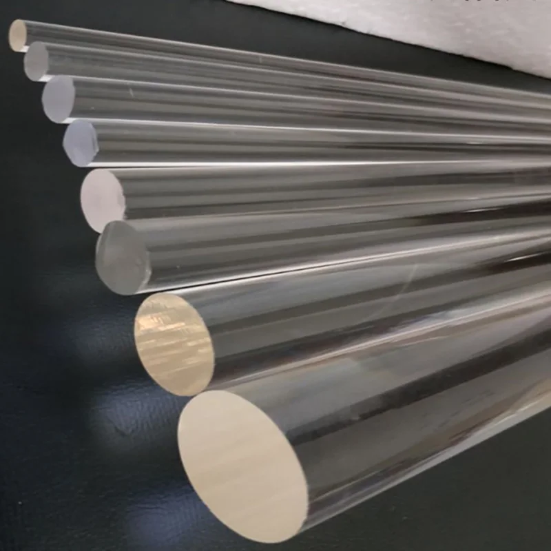 

Прозрачный акриловый стержень твердый круглый стержень PMMA прозрачный