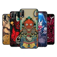 japanese samurai for huawei y9s y6s y8s y9a y7a y8p y7p y5p y6p y7 y6 y5 pro prime 2020 2019 silicone phone case