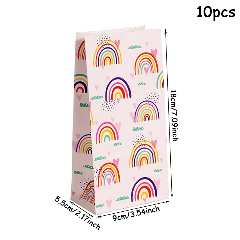 

Радужные бумажные пакеты для подарков