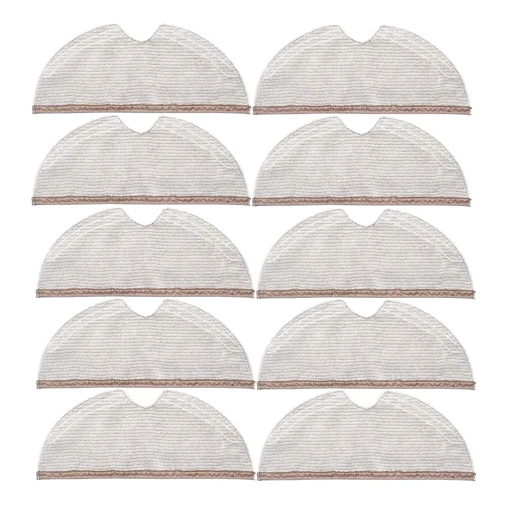 

10 Pcs Mops Accessories Full Coverage for Xiaomi Roborock S5 MAX S50 S55 Roborock S6 S6 MAXV Vacuum Cleaner Mops