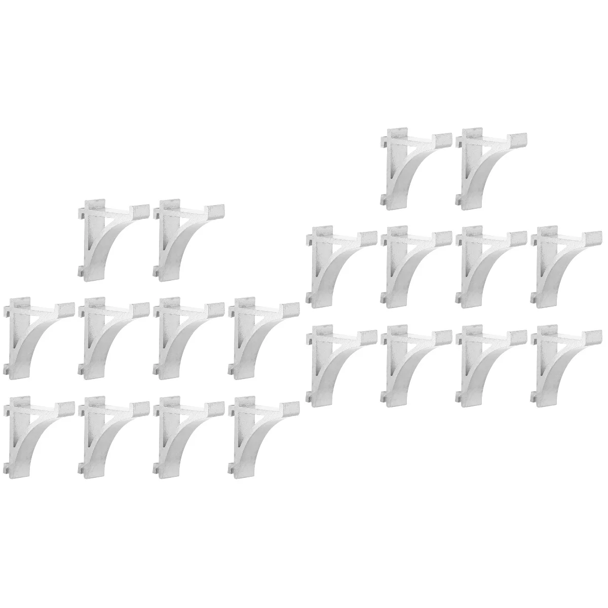 

Freezer Shelf Metal Refrigerator Clips Clip Clamp Support Cooler Brace Rack Aluminum Bracket Mini Hooks Holder