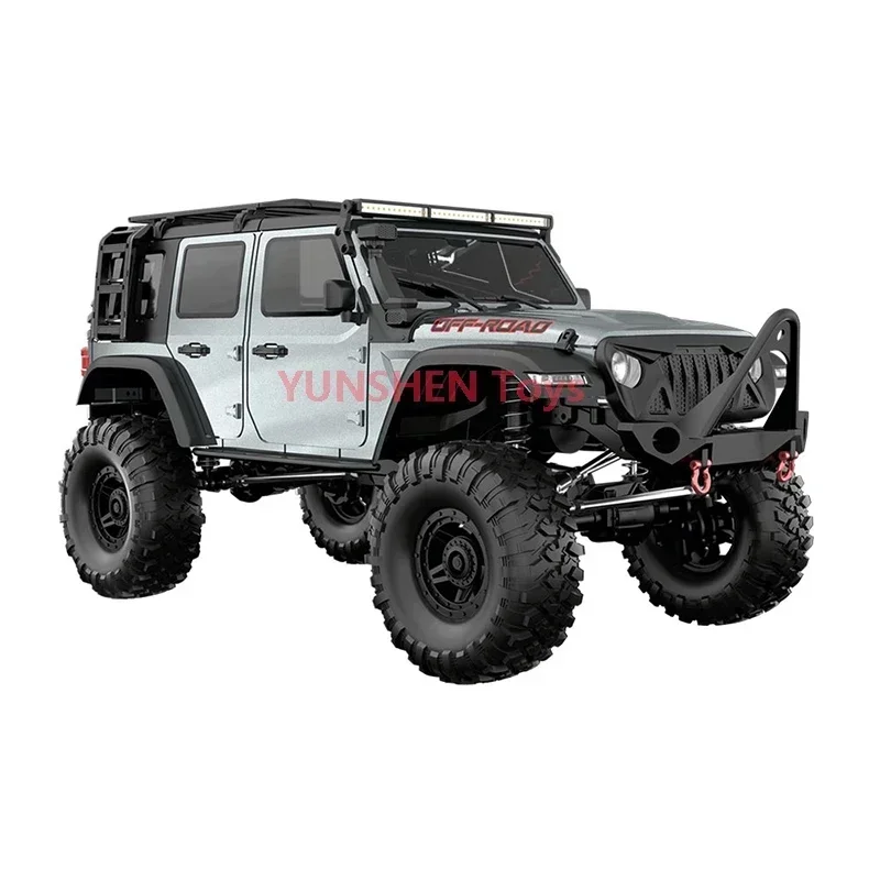 Фото Новый Huangbo 1:10 R1011-r1014 Wrangler, полноразмерная модель автомобиля с дистанционным управлением, высокоскоростной внедорожный игрушечный автомобиль для скалолазания, обновление Hb №4