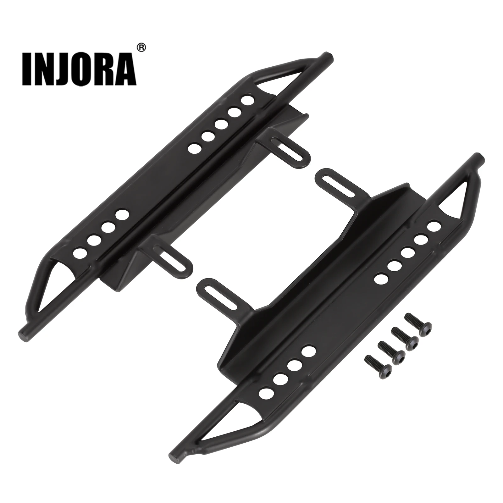 

INJORA Rock Sliders Metal Pedal Upgrade Part for 1:10 RC Crawler Car Redcat Gen8