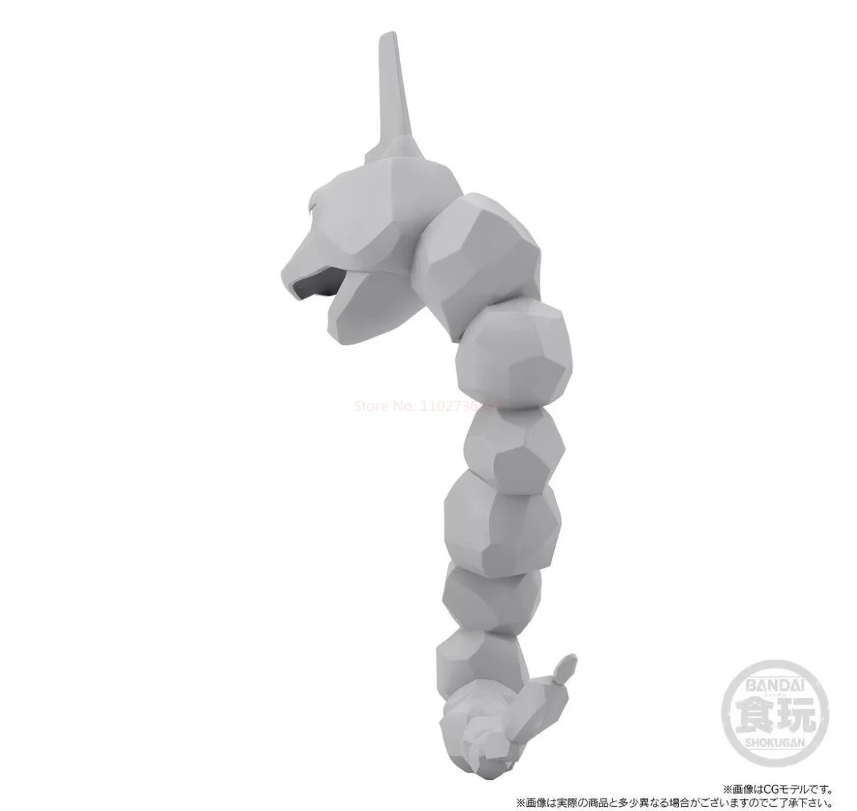 Bandai оригинальный Shokugan Pokemon Scale World Kanto Region Brock Onix аниме фигурка Коллекционная