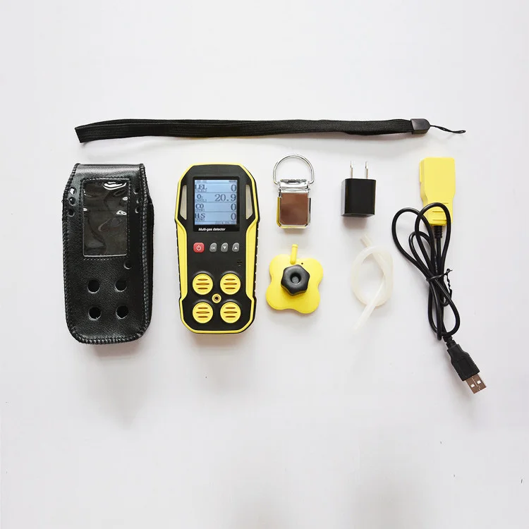 Geflügel Viehhaus Giftgas analys Fag Ręczny h2s co2 ch4 nh3 tragbarer Многогазовый детектор 4 в 1 аммодагаза