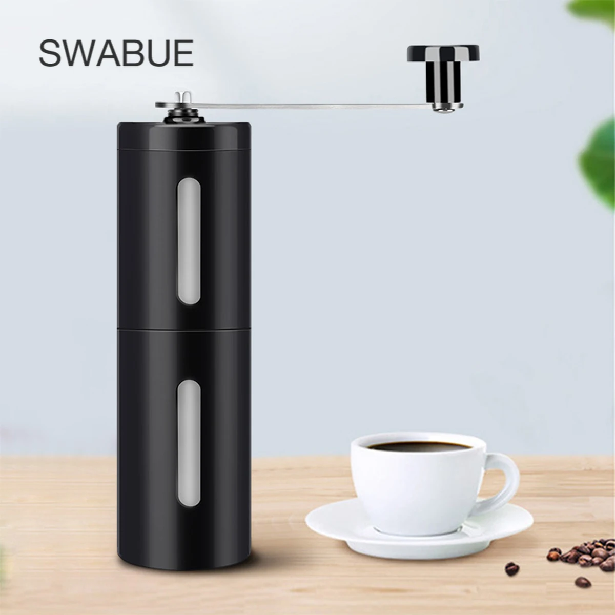 

Colorful New Hand-cranked Machine Manual Coffee Maker Bean Grinder Portable Ceramic Core Grinding Wholesale Mill Burr Tools