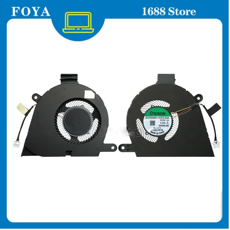 Сменный вентилятор охлаждения процессора ноутбука, радиатор для DELL Latitude 9510 0YJMGD