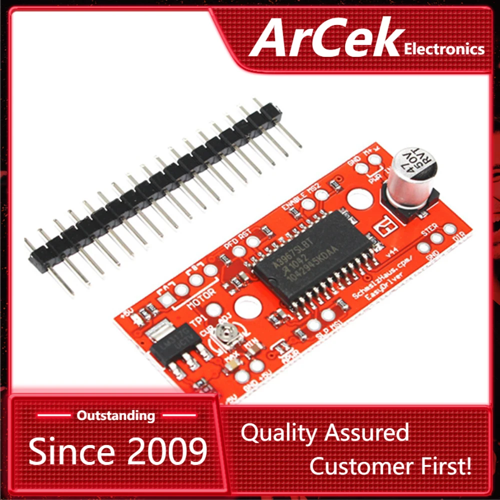 

Деталь A3967, плата разработки драйвера двигателя, модуль 3D-принтера A3967