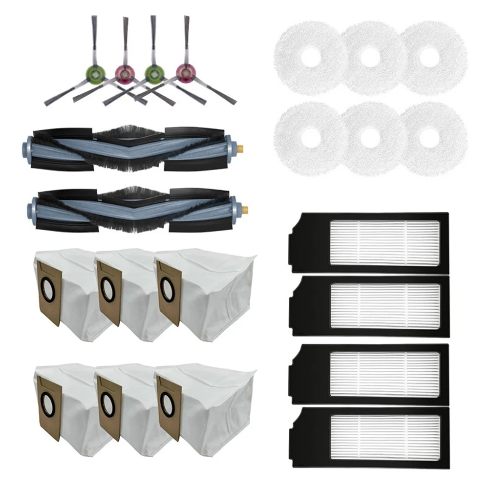 

Hepa Filter Side Brush Main Brush Mop Cloths for Deebot X1 TURBO OMNI Robot Vacuum Cleaner Spare Parts