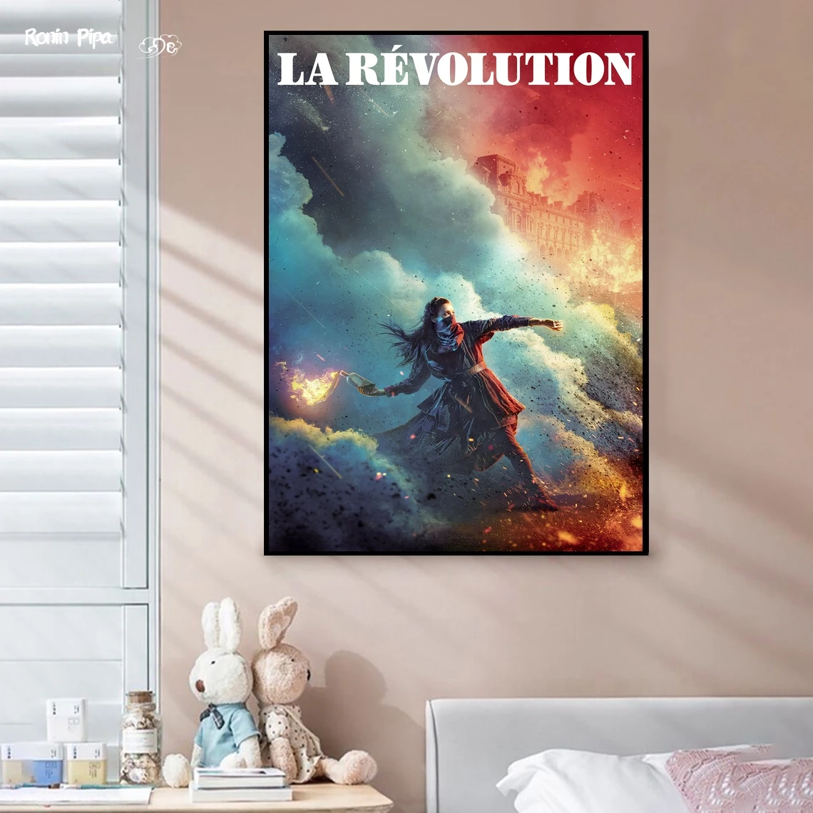 

La Révolution Classic Movie Poster Art Print Canvas Painting Wall Pictures Living Room Home Decor (No Frame)