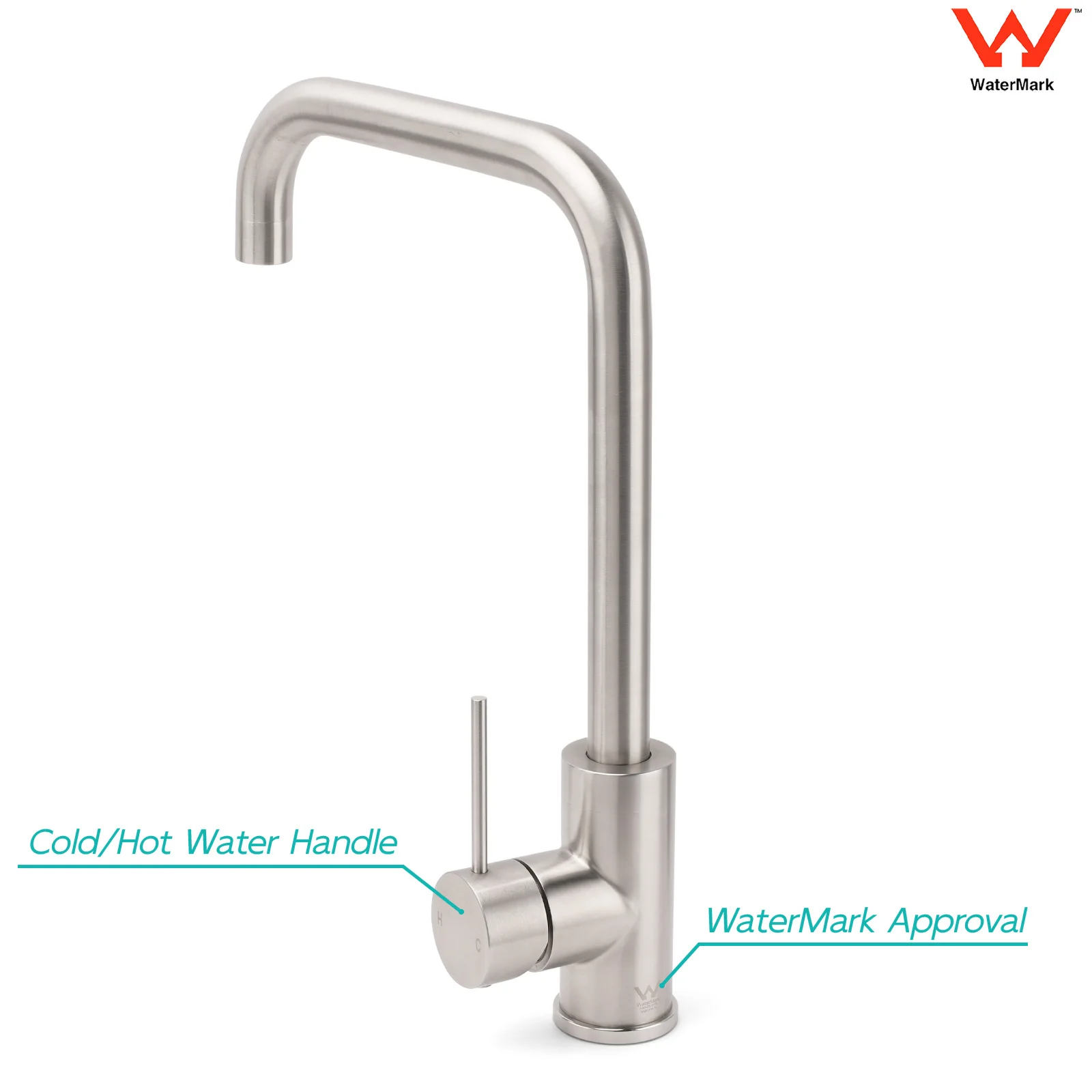 KYLINS кухонные смесители из матовой нержавеющей стали кран для горячей и холодной