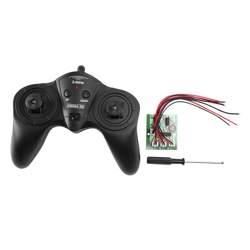 

6CH 2.4G Remote Controller Power Transmitter Receiver Radio System For DIY RC Boat Cars 50M Controlling