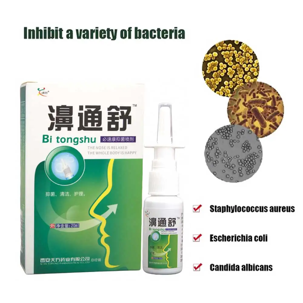 20 мл китайский традиционный медицинский травяной спрей для лечения ринита