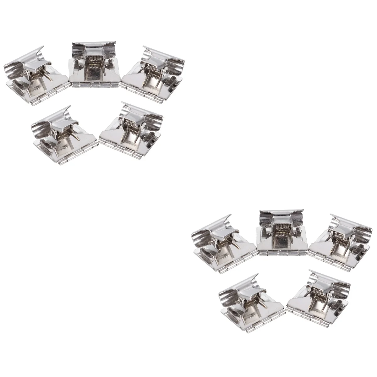 

10 Pcs Price Tag Clip Chalkboard Clips Shelf Electroplated Iron Label Holder Clamp