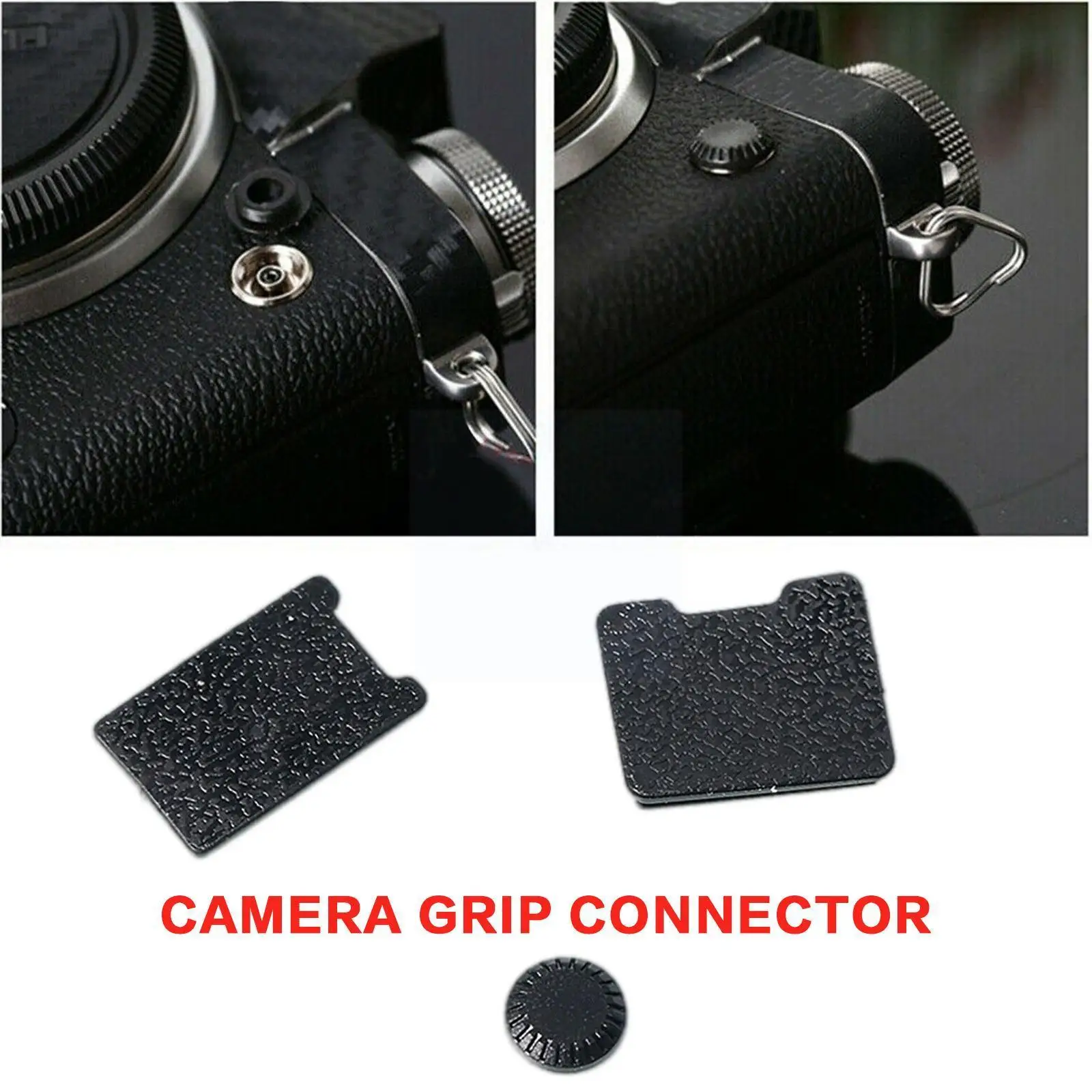 

For Fuji X-t1 X-t2 X-t3 T4 X-h1 Gfx50s Gfx50r Terminal Shooting Grip Accessories Cover Vertical Camera Connector U5z3