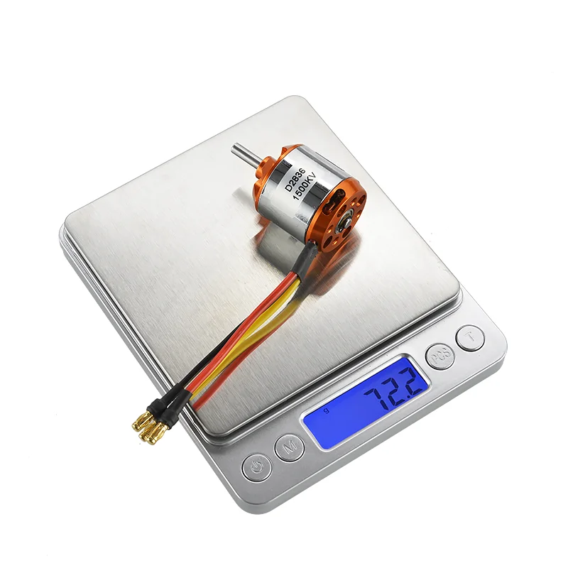 

Flashhobby D2836 1500KV 1120KV 880KV 750KV 4S Brushless Motor for RC Model FPV Airplane Fixed-Wing Drones Replacement Parts DYS