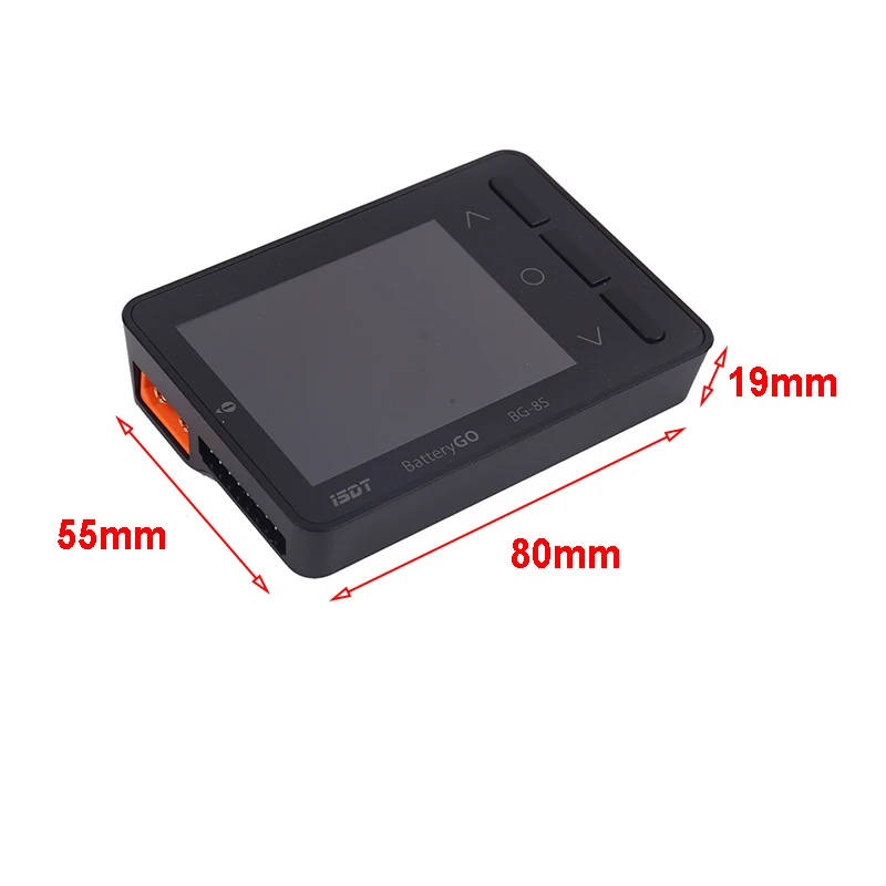 Новый ISDT BattGO BG-8S 1-8S Lipo умный проверяющий балансировщик напряжения ячеек быстрой зарядки с 260000-цветным экраном на солнечном свете.