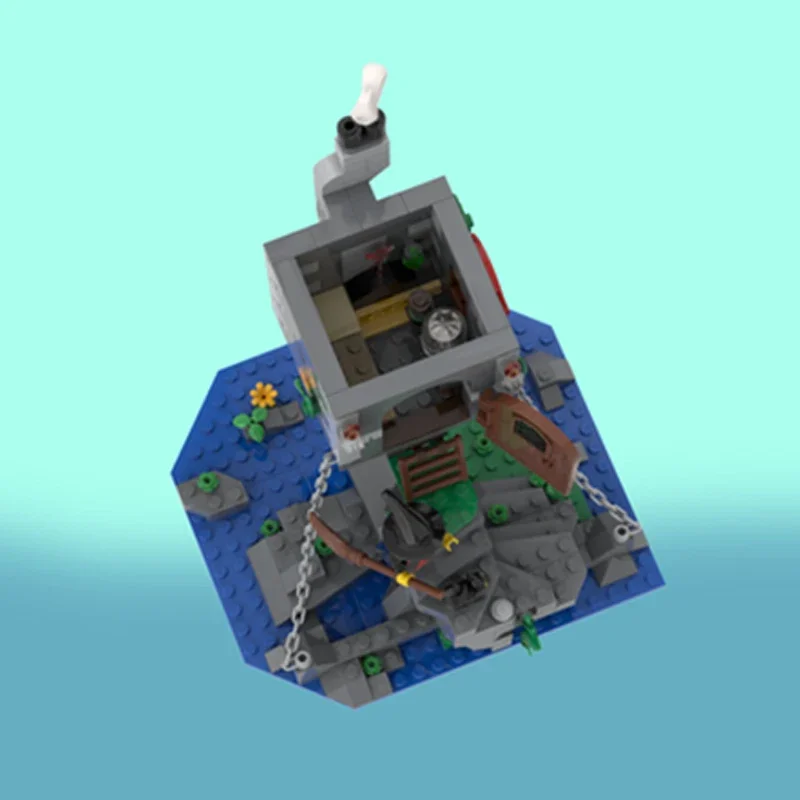 Symoc Ideas Сказки Yaga House Witch MOC Набор строительных блоков Игрушки для детей Подарки 397